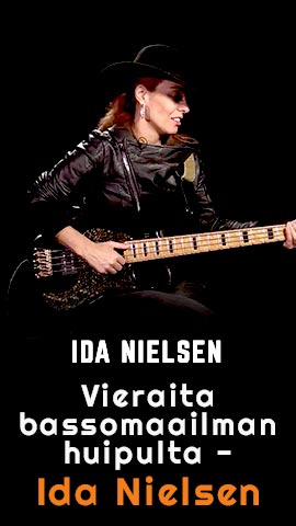 Vieraita bassomaailman huipulta - Ida Nielsen