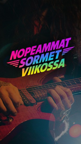 Nopeammat sormet viikossa