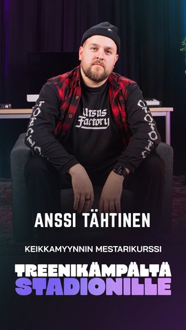 Keikkamyynnin mestarikurssi - Treenikämpältä stadionille