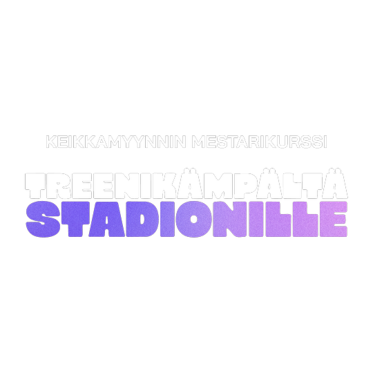 Keikkamyynnin mestarikurssi - Treenikämpältä stadionille
