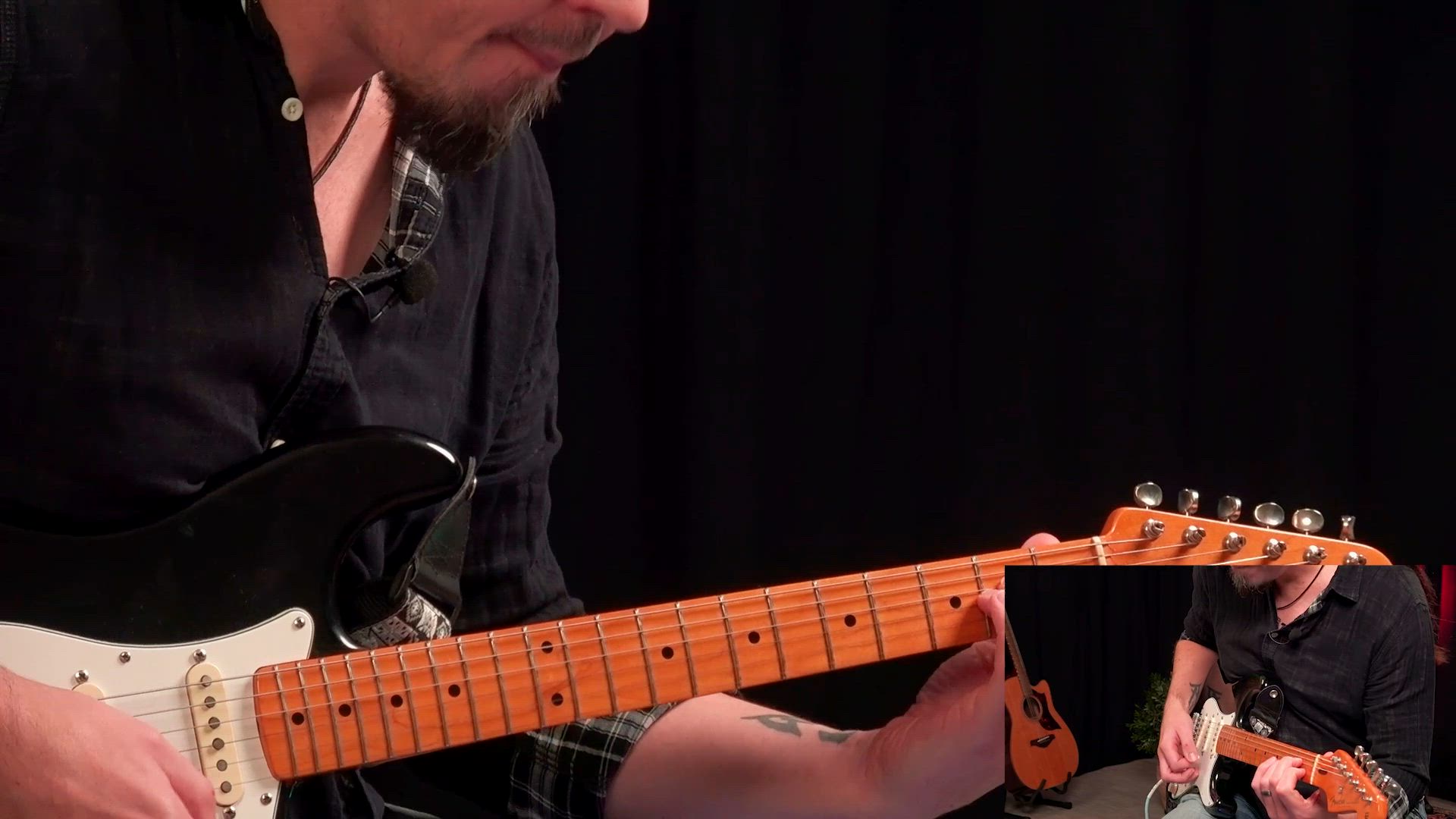 Treeni: Sointuvaihdosharjoitus neljäsosanuoteilla (nopea)