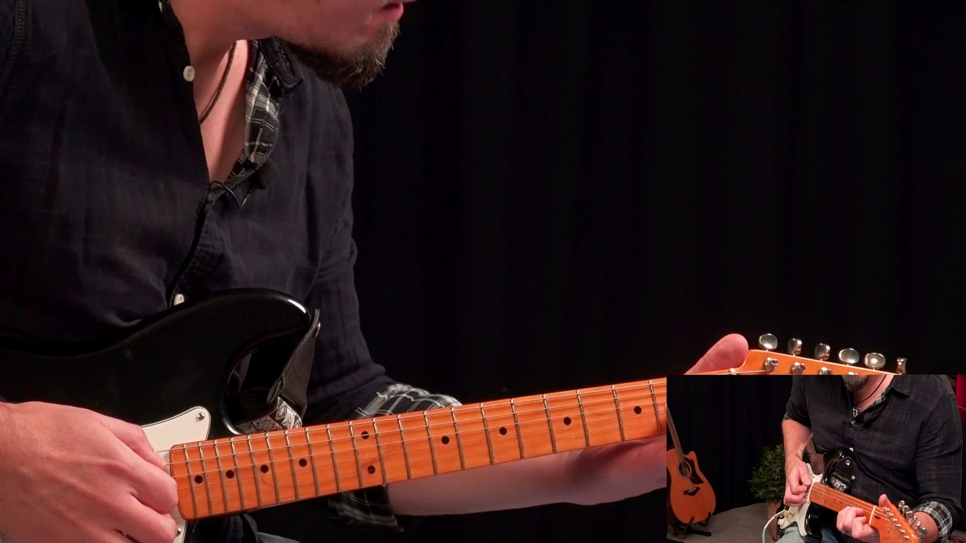 Treeni: Sointuvaihdosharjoitus neljäsosanuoteilla (hidas)