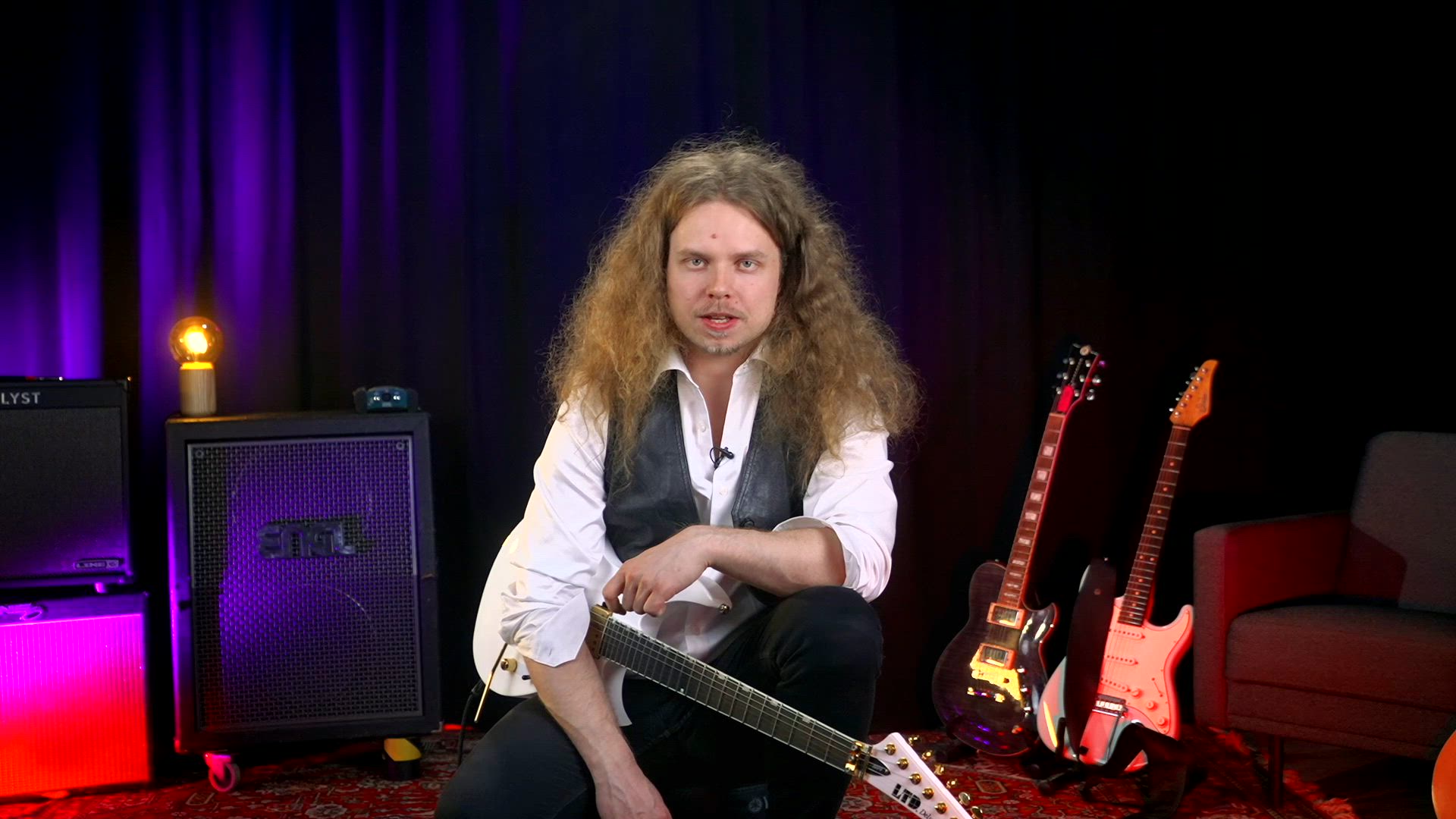 Eddie Van Halenin soundimaailma Ain't Talkin' 'Bout Love -soolossa