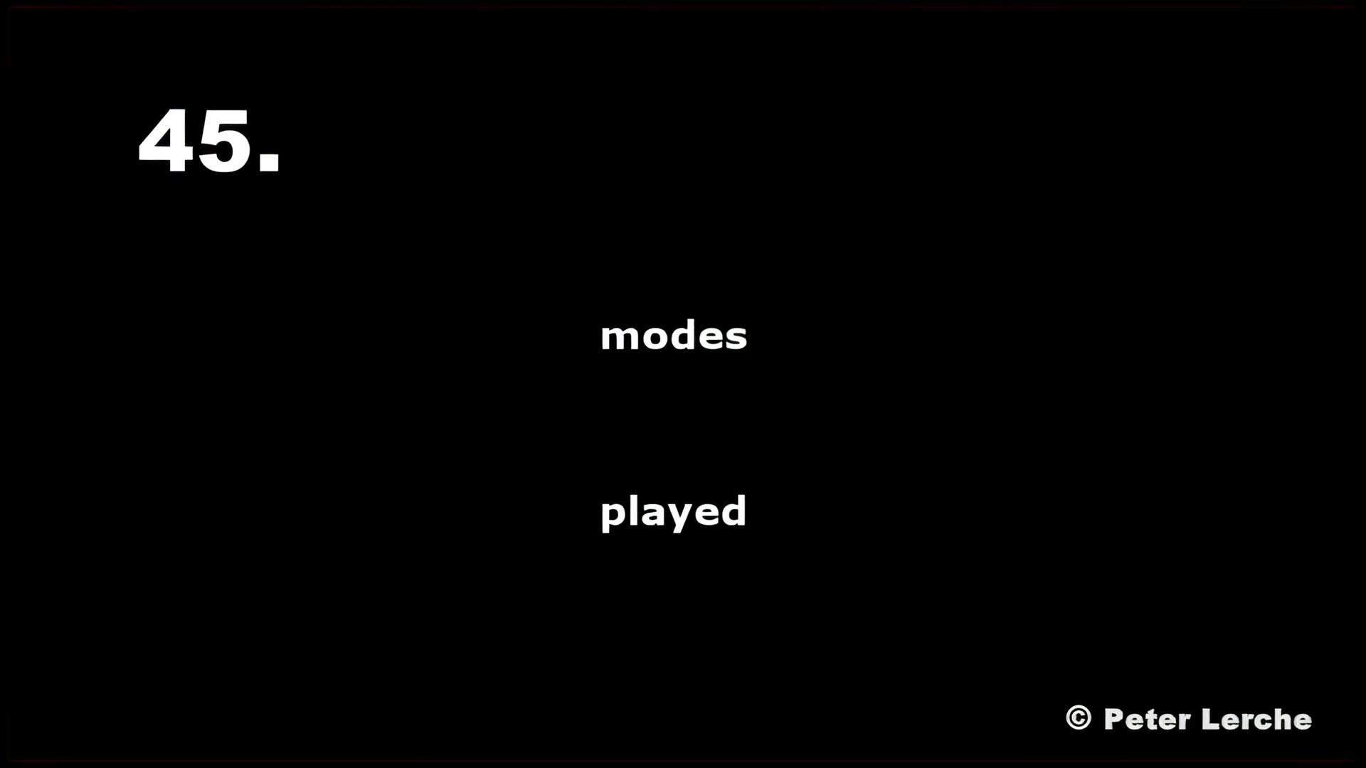 45. Moodit